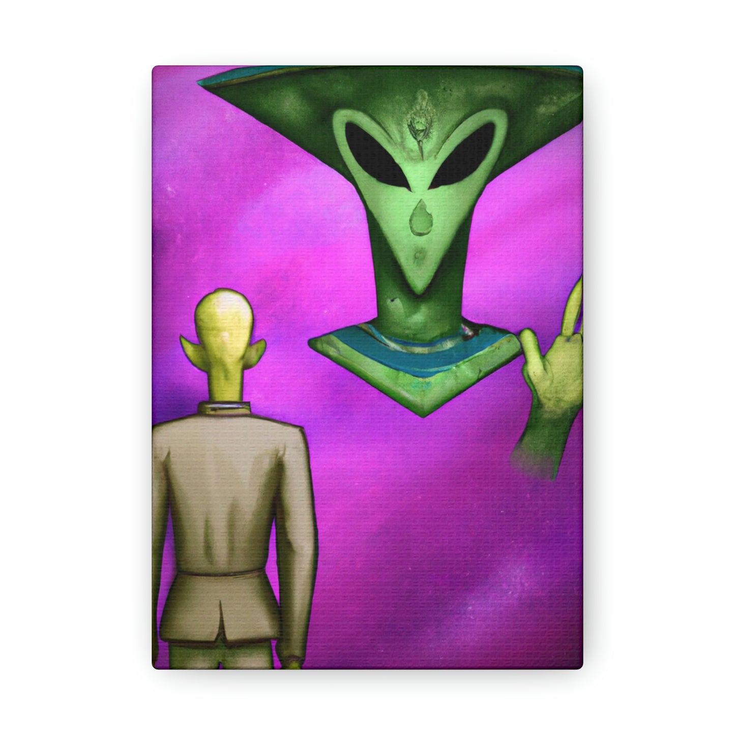 "Outsmarting the Alien Tyrant" - The Alien Canva