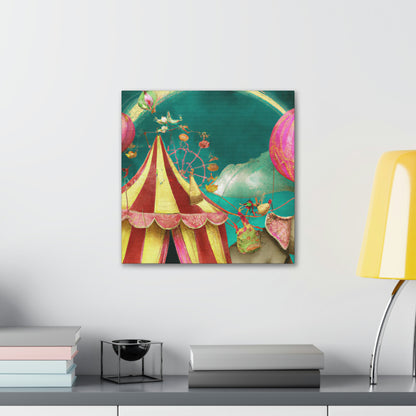 "The Fantastical Circus Journeys of the Magical Kingdom" - The Alien Canva