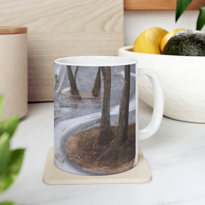 Frozen in Time: The Forgotten Forest - The Alien Taza de cerámica 11 oz