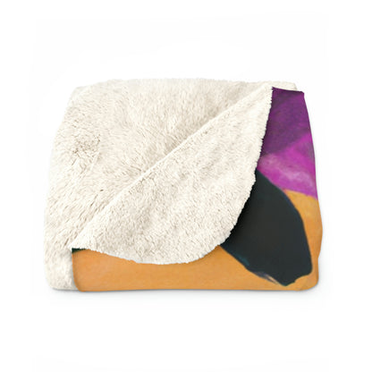 "A Child's Unexpected Enchanted Journey" - The Alien Sherpa Fleece Blanket