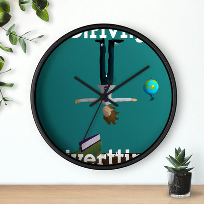 "Creando un mundo sin gravedad" - El reloj de pared alienígena