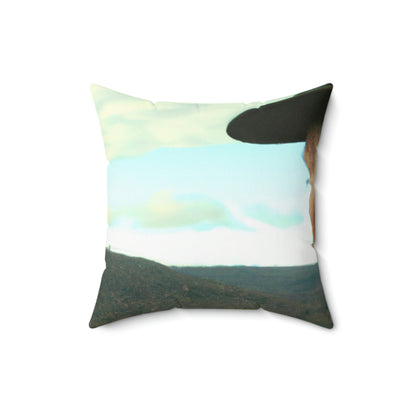 Dreams of Adventure: An Old Man's Tale - The Alien Square Pillow