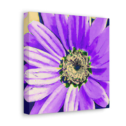 Purple Petals Popping: Create an Eye-Catching Daisy-Rose Fusion - The Alien Canva