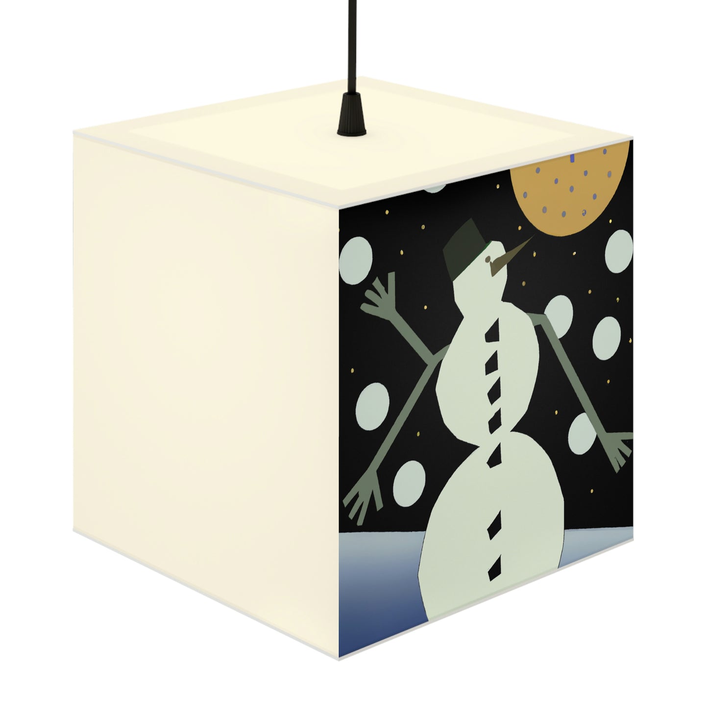 „A Winter Night's Wish“ – Die Alien Light Cube Lampe