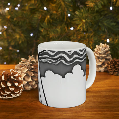 The Mystic Mist of the Mountain - The Alien Ceramic Mug 11 oz