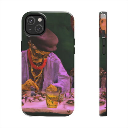 "Ein Meister des Ausbesserns: Ein älterer Uhrmacher, der eine antike Uhr restauriert" - The Alien Tough Phone Cases