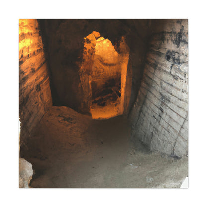 "Search for a Forbidden Abyss: Unveiling the Secret of the Underground City" - The Alien Canva