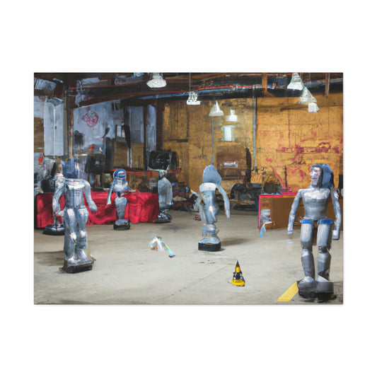 "Dancing with Machines: A Warehouse Musical" - The Alien Canva