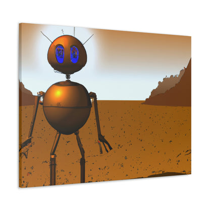 "Robo Earth Exploration: The Adventures Of An Alien Bot!" - The Alien Canva