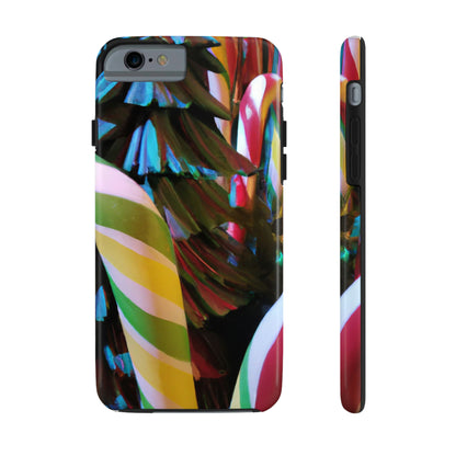 "Candy Cane Wonderland" - The Alien Tough Phone Cases