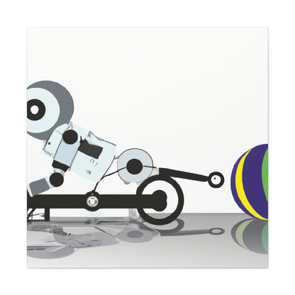 Robot Rebounders - The Alien Canva