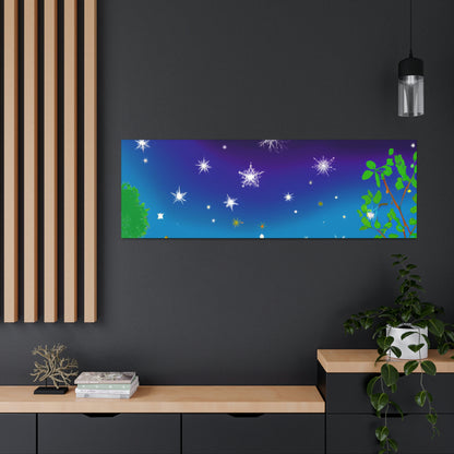 "Un jardín celestial de color" - The Alien Canva