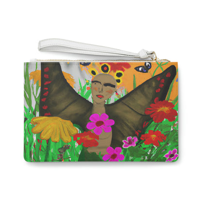 "Schmetterlingsballett in der Wildblumenwiese" - Die Alien Clutch Bag