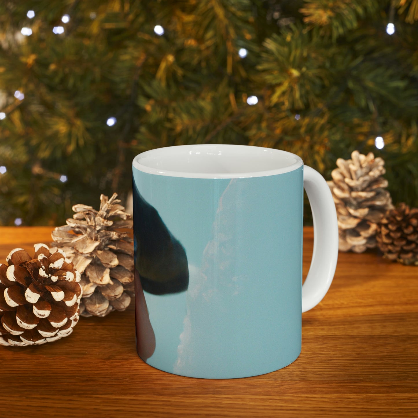 "Frozen in Time: Unearthing an Ancient Sea Creature" - The Alien Ceramic Mug 11 oz