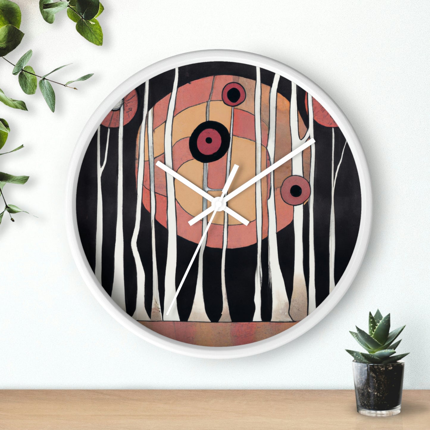 "Eclipse in the Shadowland". - The Alien Wall Clock