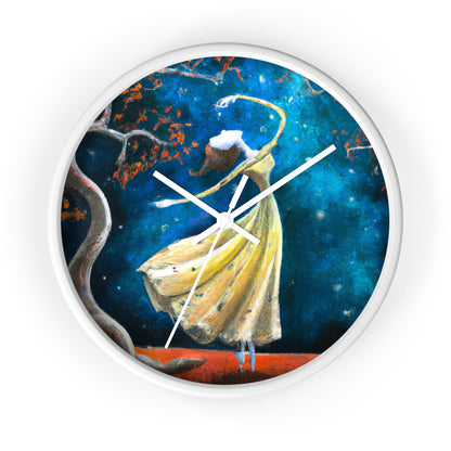 "A Starlight Ballerina" - Die Alien-Wanduhr