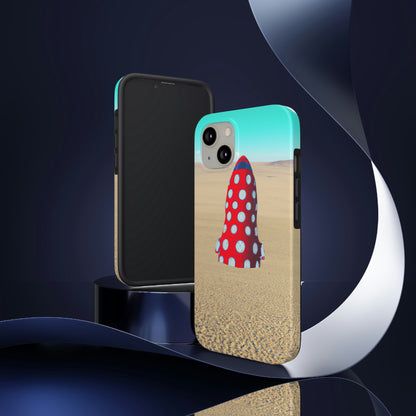 Deserted in the Dust: Stranded Rocket Odyssey – The Alien Tough Phone Cases