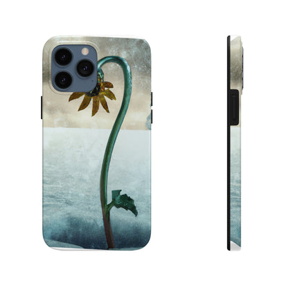 "Fighting the Frost: A Flower's Story" - The Alien Tough Phone Cases