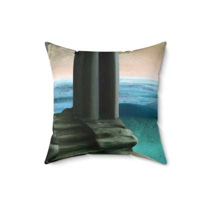 The Mystery of the Underwater Palace - The Alien Square Pillow