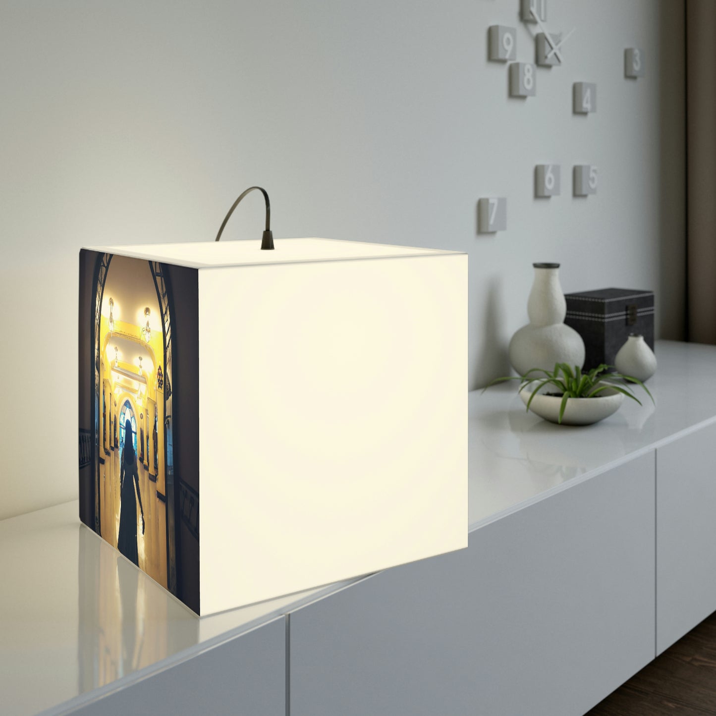 "Escape From the Enchanted Palace" - The Alien Light Cube Lamp