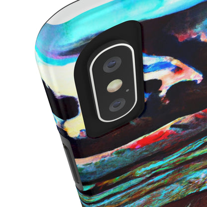 "Dusk at Sea: A Tempestuous Gathering" - The Alien Tough Phone Cases