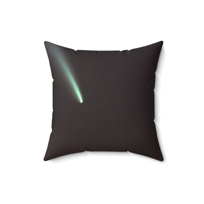 "Celestial Radiance" - The Alien Square Pillow