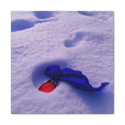 "Buried in the Snow: A Vivid Memory" - The Alien Canva