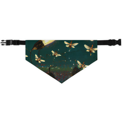 Twinkling Fireflies in the Evening Sky - The Alien Pet Bandana Collar