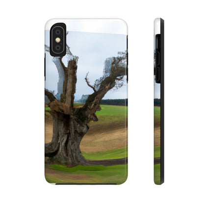 "Una sombra en el prado: El último árbol en pie" - Las fundas para teléfonos Alien Tough