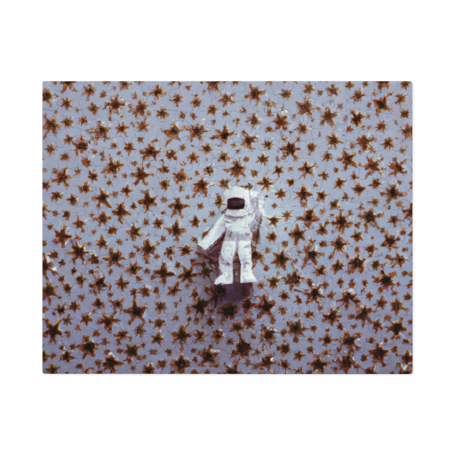 "A Small Adventurer Among Giant Stars" - The Alien Jigsaw Puzzle