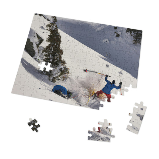 "Avalanche Avalanche: A Spontaneous Ski Trip Gone Wrong" - The Alien Jigsaw Puzzle