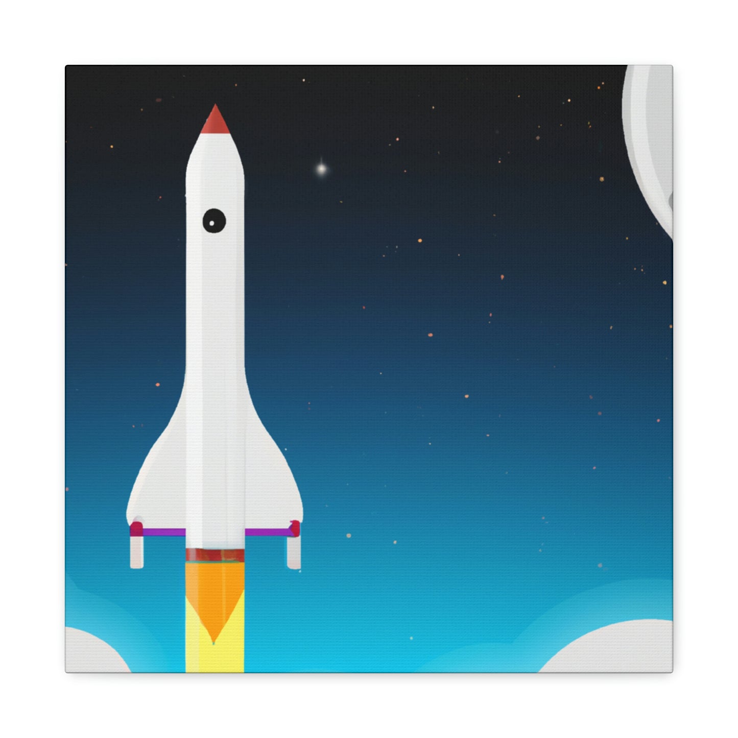 "Exploring the Final Frontier: A Journey to Outer Space" - The Alien Canva