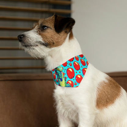 "La Reina Perdida y el Dragón Olvidado" - The Alien Pet Bandana Collar