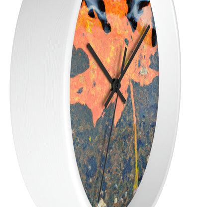 "Autumn Reflections" - The Alien Wall Clock