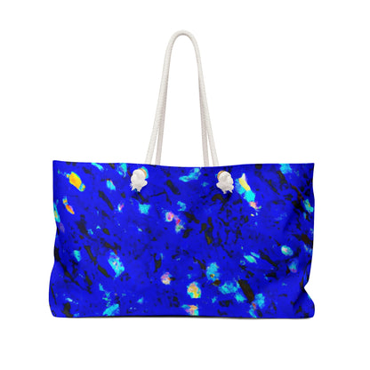 "Enchanted Sands of the Night Sky" - Die Alien Weekender Bag