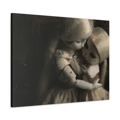 "A Melancholy Tango of Two Dolls" - The Alien Canva