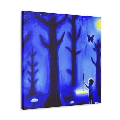 "A Journey Through the Moonlit Forest" - The Alien Canva