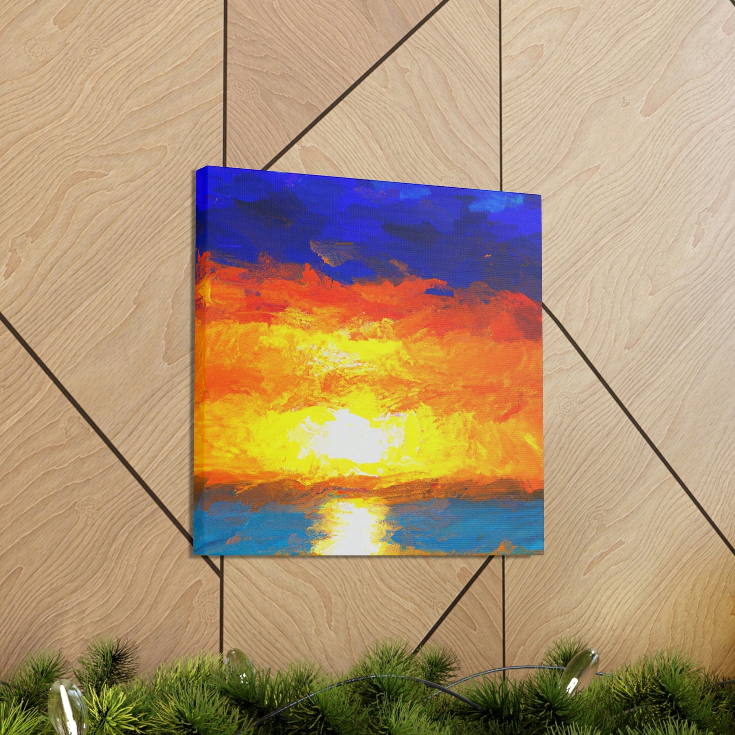 Sunrise Seascape Artist - Peter Ocean - Canvas