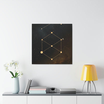 "Stellar Constellations: A Celestial Redesign" - The Alien Canva.