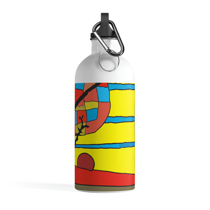 "Lonely Autumn Glow" - The Alien Stainless Steel Water Bottle