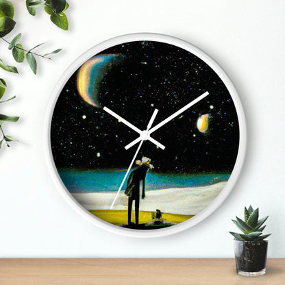 "Un alma perdida conectada a los cielos" - El reloj de pared alienígena