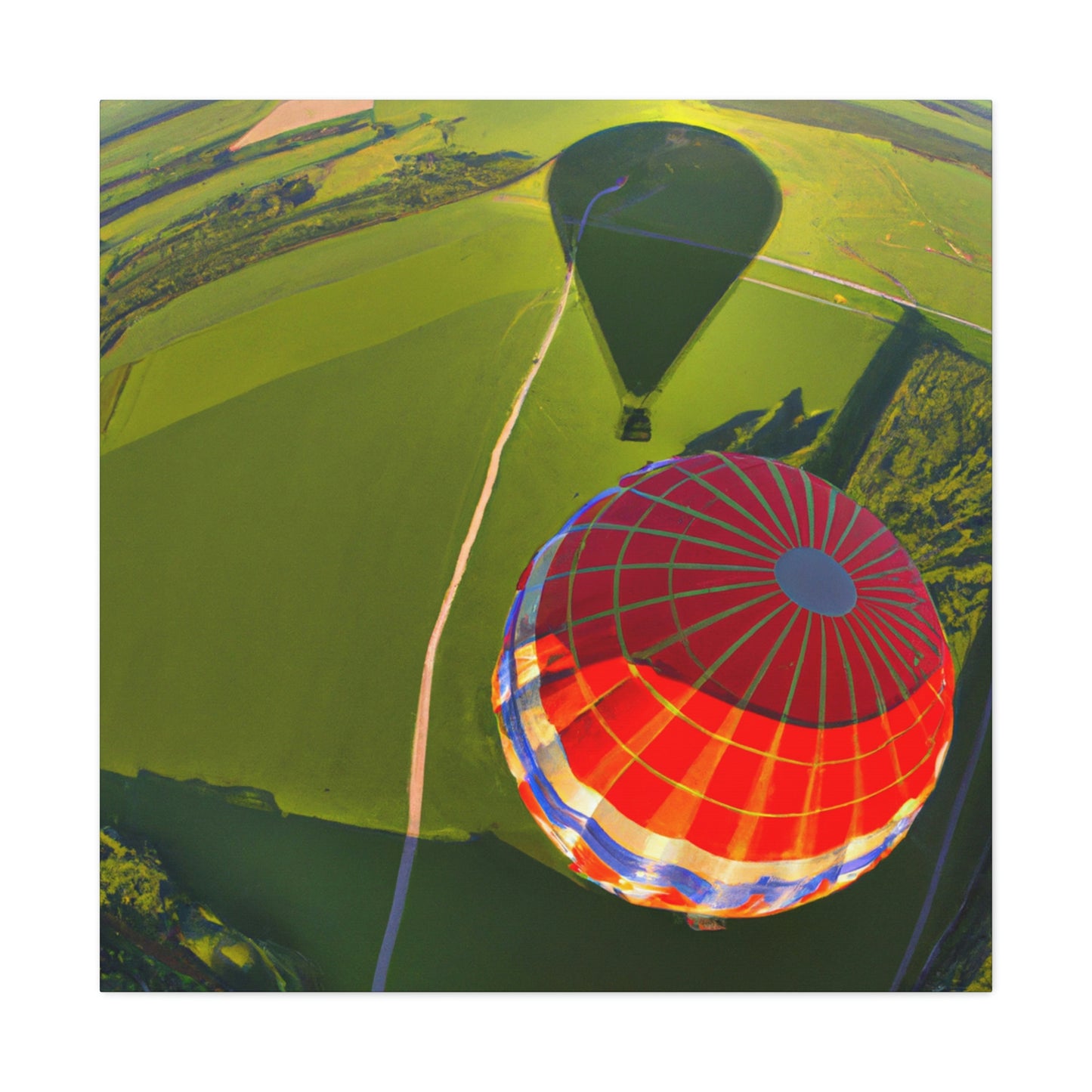 "A View From Above: Exploring the Globe in a Hot Air Balloon" - The Alien Canva