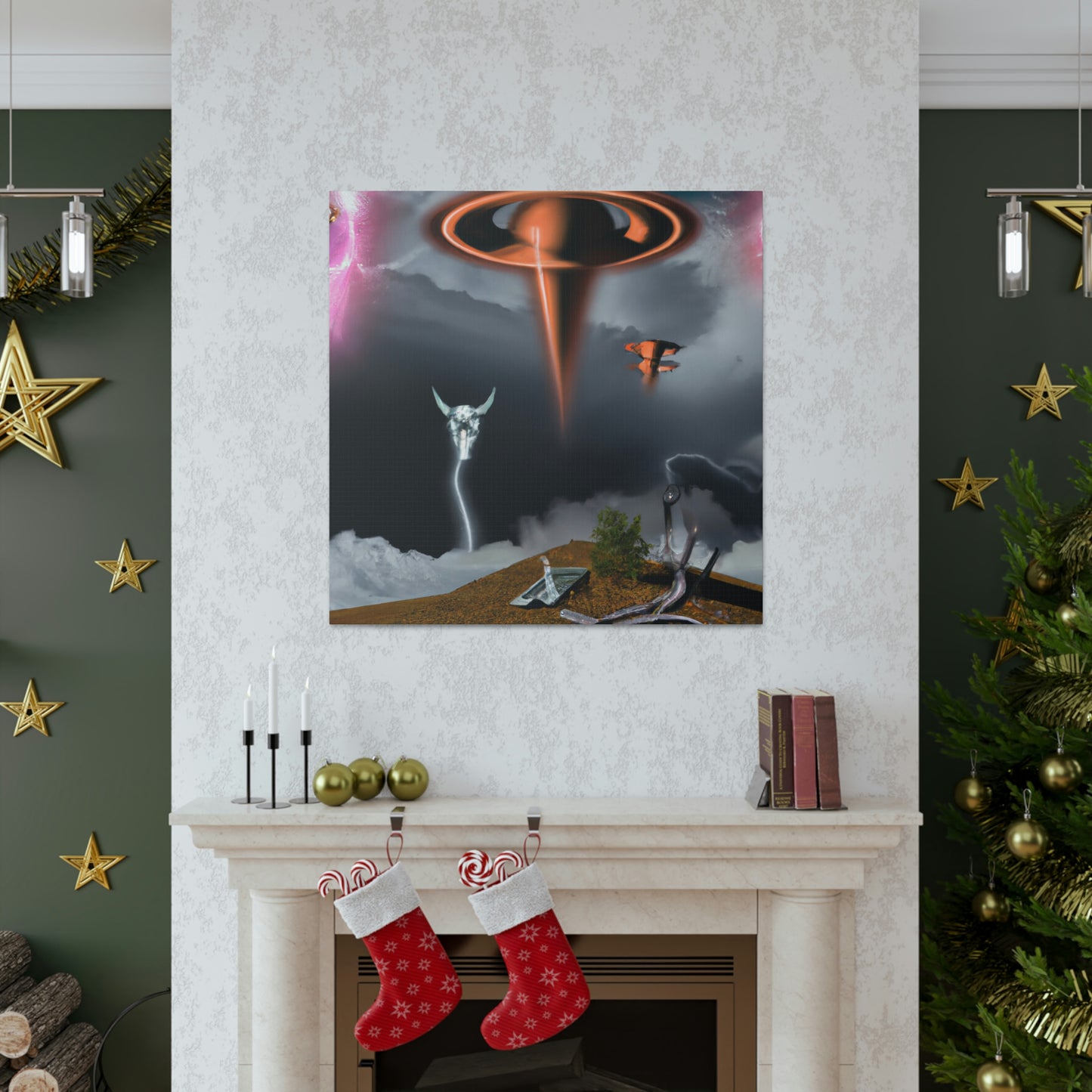 Invasion of the Storm Aliens - The Alien Canva