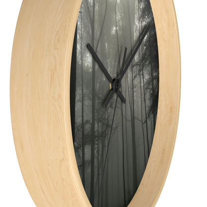 "The Silent Woods of Fog" - The Alien Wall Clock