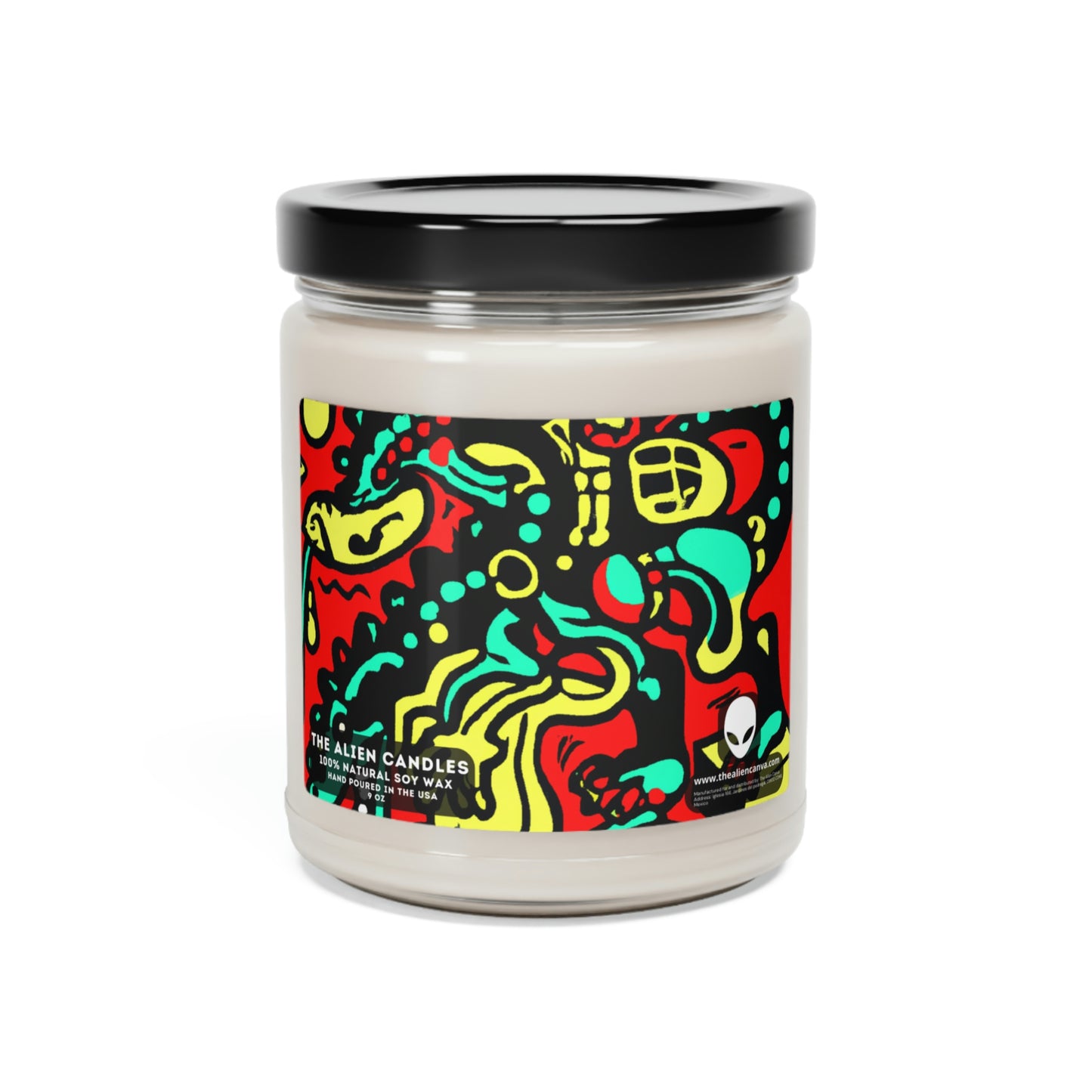 The Hoard of the Ancient Dragon - Scented Soy Candle, 9oz - The Alien Candles