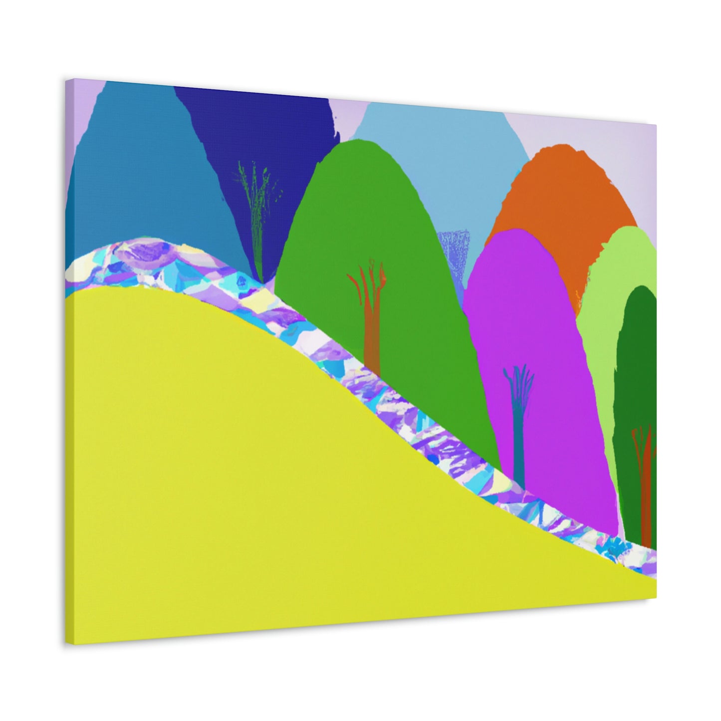 Mountain Optimism Artist - Canvas