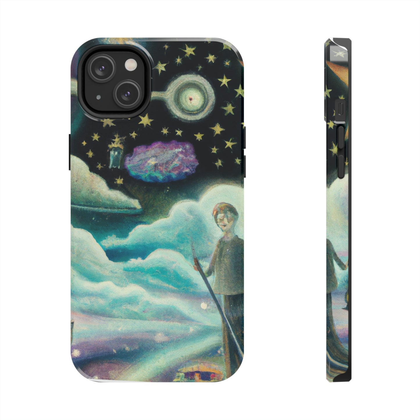 "Ein Meer aus Diamanten in der Nacht" - Die Alien Tough Phone Cases