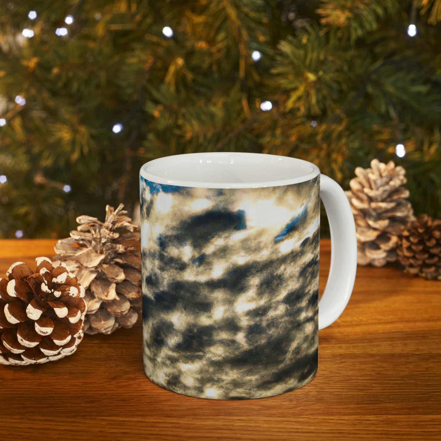 "A Reflection of Celestial Mirage". - The Alien Ceramic Mug 11 oz