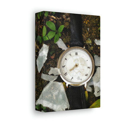 "Ticking Away the Moment: A Broken Timepiece Tale" - The Alien Canva