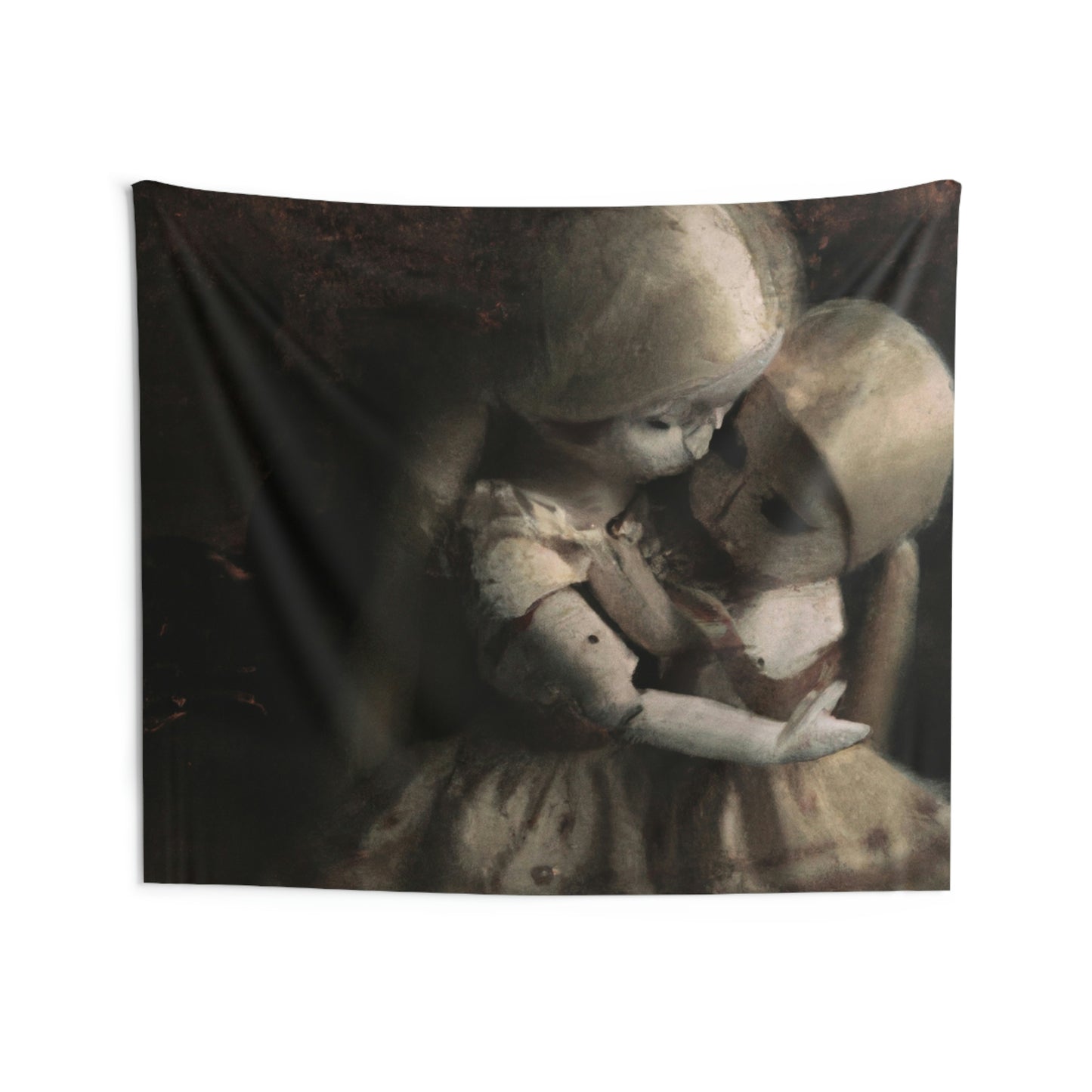 "A Melancholy Tango of Two Dolls" - The Alien Wall Tapestries